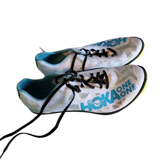 UEC Hoka One One W Rocket TRACK Shoes with Metal Spikes (10) - Picture 1 of 10